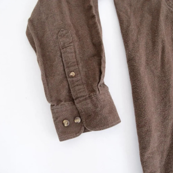 Guide Series 100% Cotton Outdoors Hunting Brown Button Down Shacket Shirt ~XLT - Picture 9 of 13